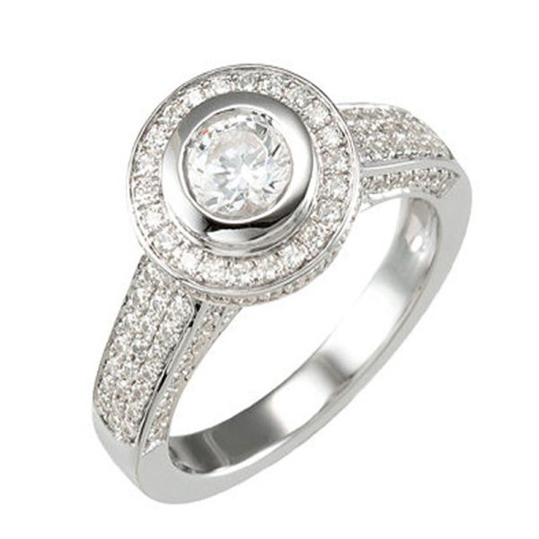Diamond Engagement Ring 1.32 Carat