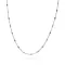 Diamonds & Multi-color Gemstone 21" Station Necklace, 3.92 ctw in 18K Yellow Gold