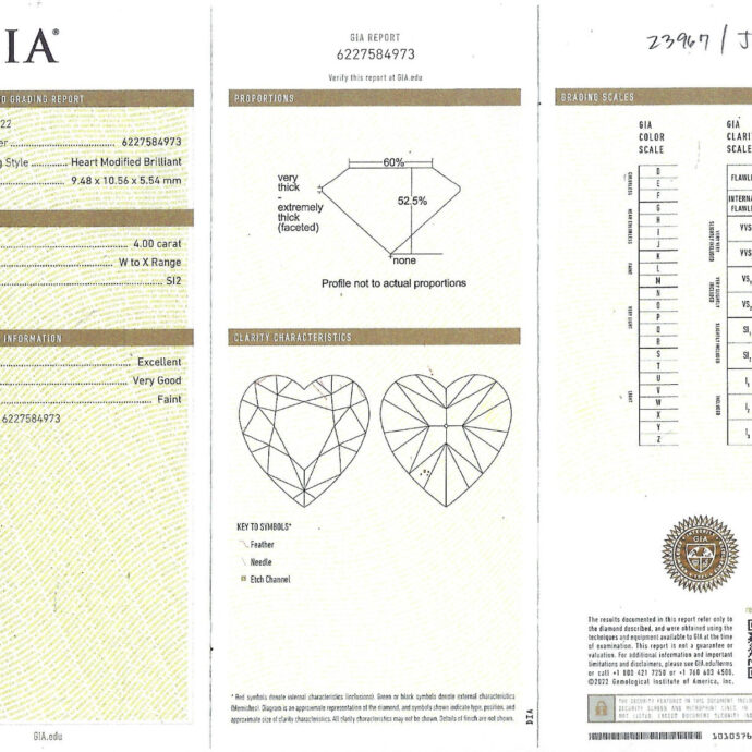 Yellow Diamond Heart Necklace 4.00 carats Heart. 0.75 Halo GIA Natural Diamond