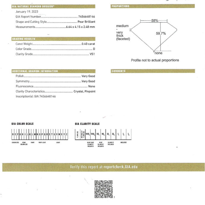 Diamond Flower Pear Shape and Round  Ring 2.72 Carats D-F Color GIA Certificates
