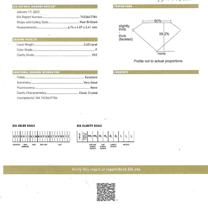 Diamond Flower Pear Shape and Round  Ring 2.72 Carats D-F Color GIA Certificates