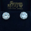 Diamond Stud Earrings 8.11 Carats Lab Grown F VVVS2.IGI Cert. Plat.