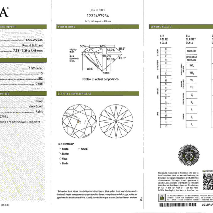 Diamond Stud Earrings 3.07 carats GIA Certified. Natural Diamonds. 14KWG